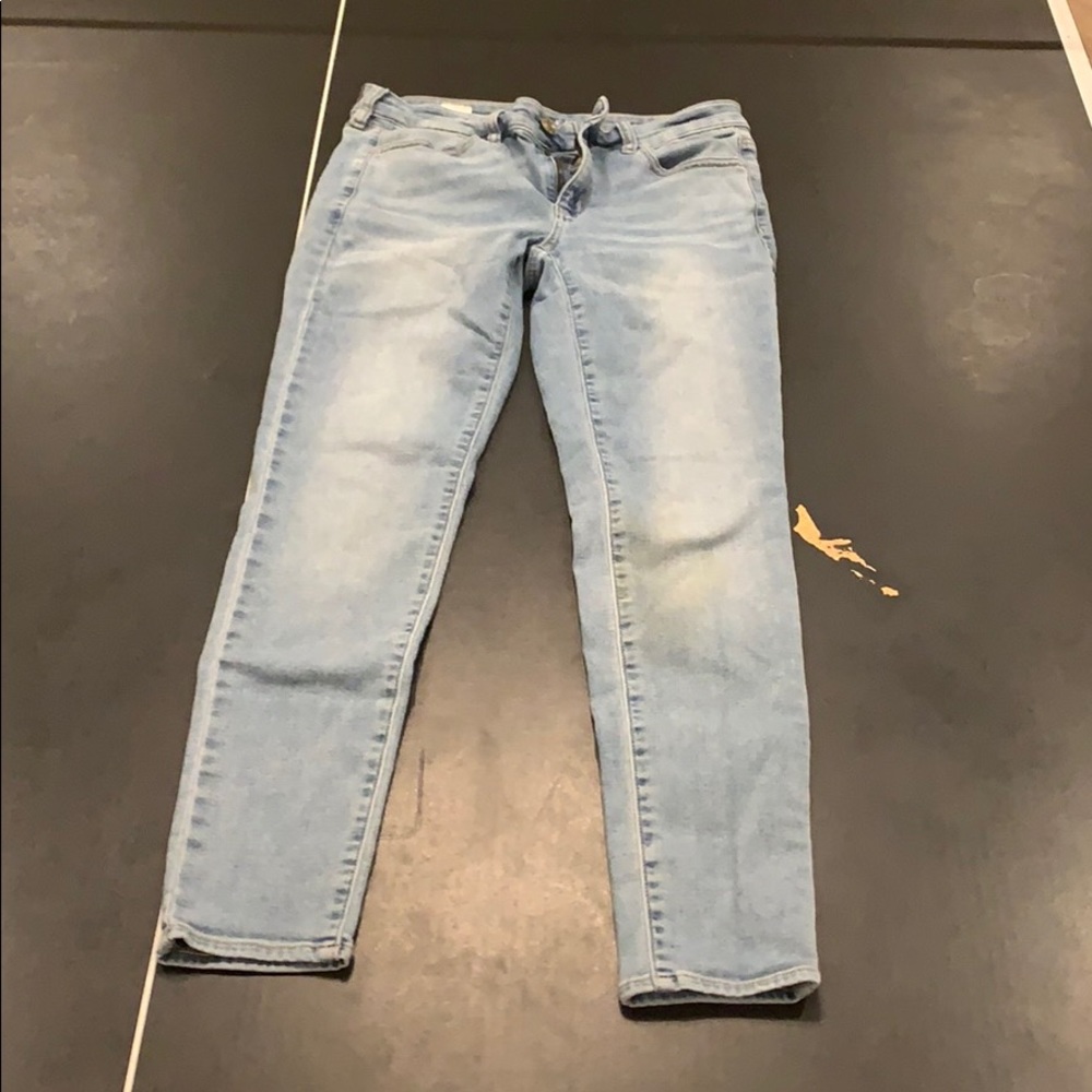 Light blue jeans